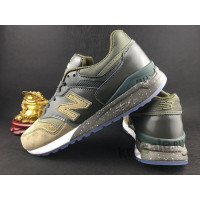 New Balance кроссовки 997 зеленые