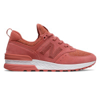 Кроссовки женские New Balance 574 Sport оранжевые