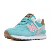 Кроссовки женские New Balance бирюзовые 574