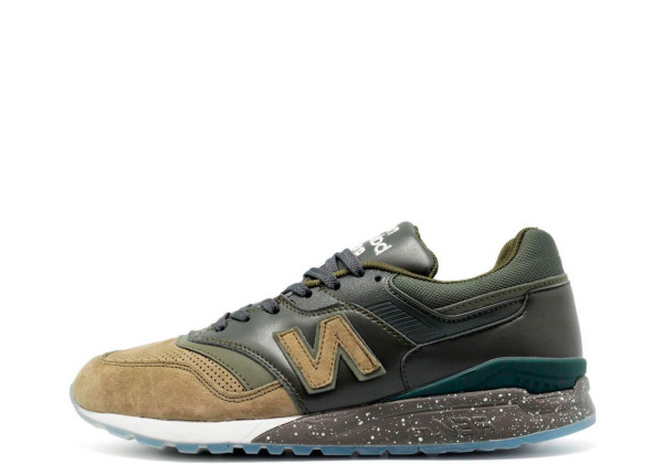 New Balance кроссовки 997 зеленые