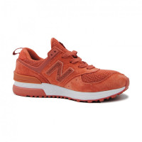 Кроссовки женские New Balance 574 Sport оранжевые