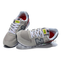 Кроссовки New Balance 996 серые с красным 