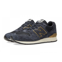 Кроссовки New Balance 996 с сеткой Dark Blue (Gold)