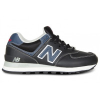 Кроссовки 574 New Balance черно-синие