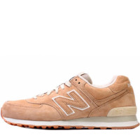 Кроссовки New Balance 574 темно-персиковые