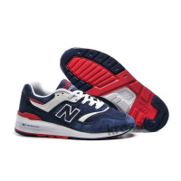 Кроссовки New Balance 997 темно-синие с красным