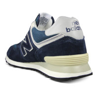 Кроссовки 574 New Balance синие-белые