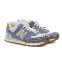 Кроссовки 574 New Balance мужские Dark Purple (Mint)