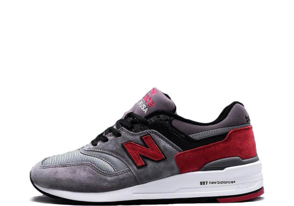 Кроссовки New Balance 997 серо-розовые