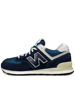 Кроссовки 574 New Balance синие-белые