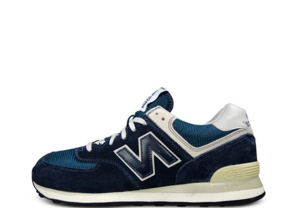 Кроссовки 574 New Balance синие-белые