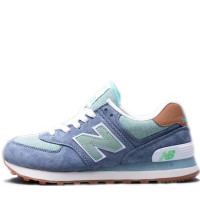 Кроссовки 574 New Balance мужские Dark Purple (Mint)