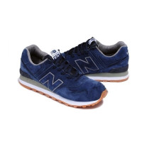 Кроссовки мужские New Balance 574 Dark Blue white 