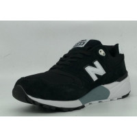 Кроссовки New Balance 999 с белой подошвой черные