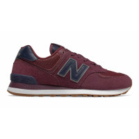 New Balance мужские кроссовки 574 Classic бордовые