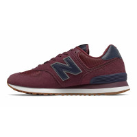 New Balance мужские кроссовки 574 Classic бордовые