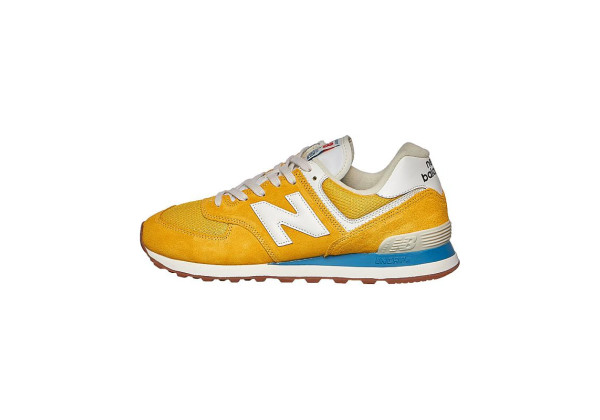 Кроссовки New Balance ml574hb желтые